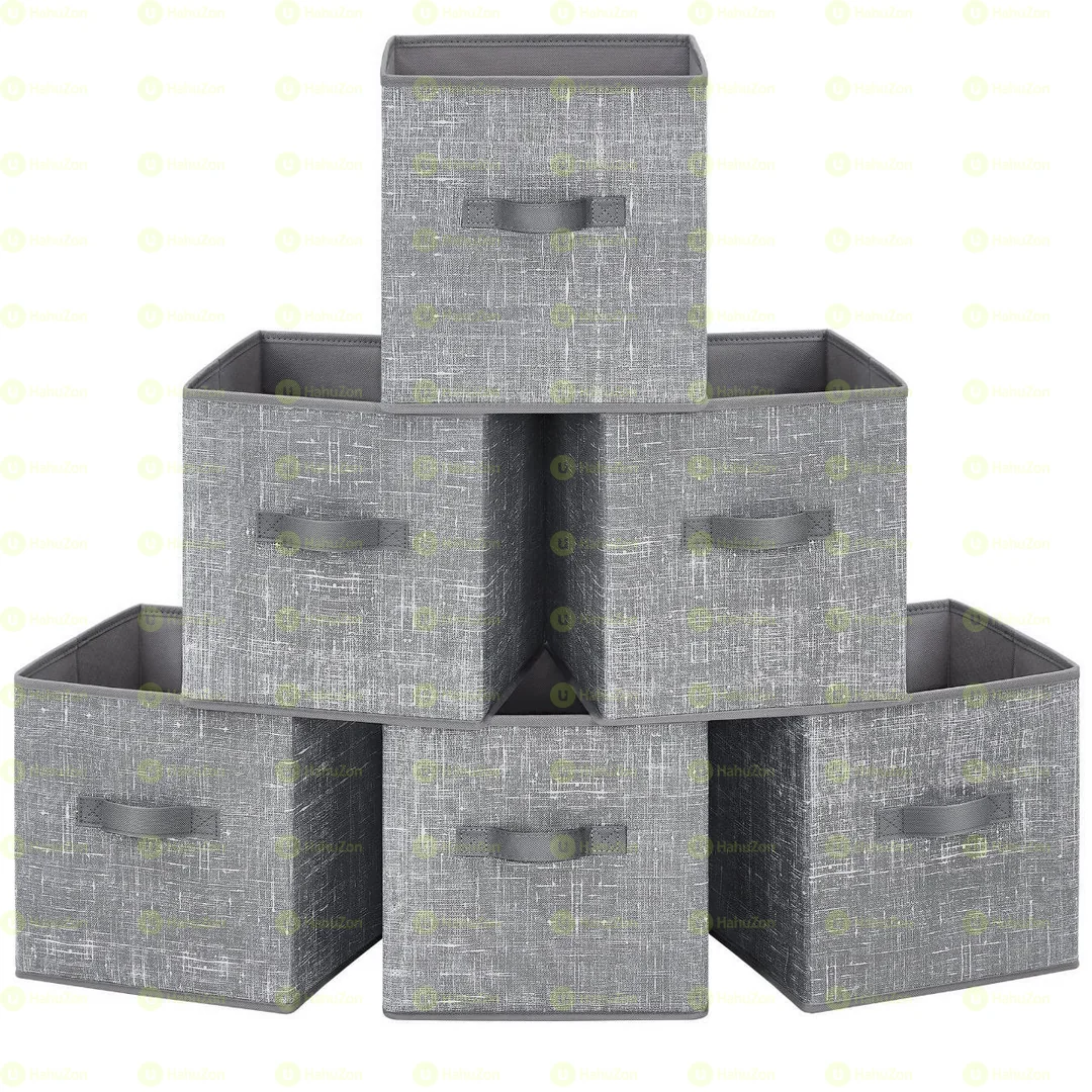 Foldable Fabric Storage Cubes