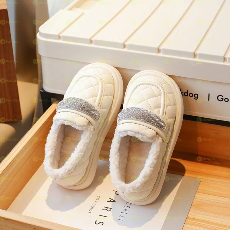 Cute Girls Furry Sandals