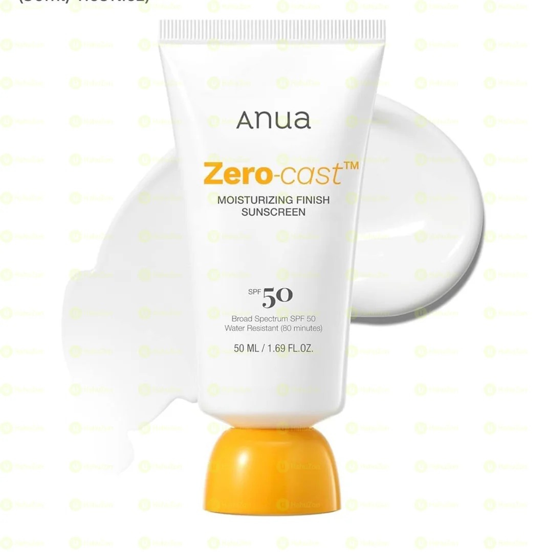 Anua Zero-Cast Moisturizing Finish Sunscreen SPF