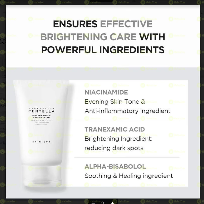 4 Madagascar Centella Tone Brightening Capsule Cream