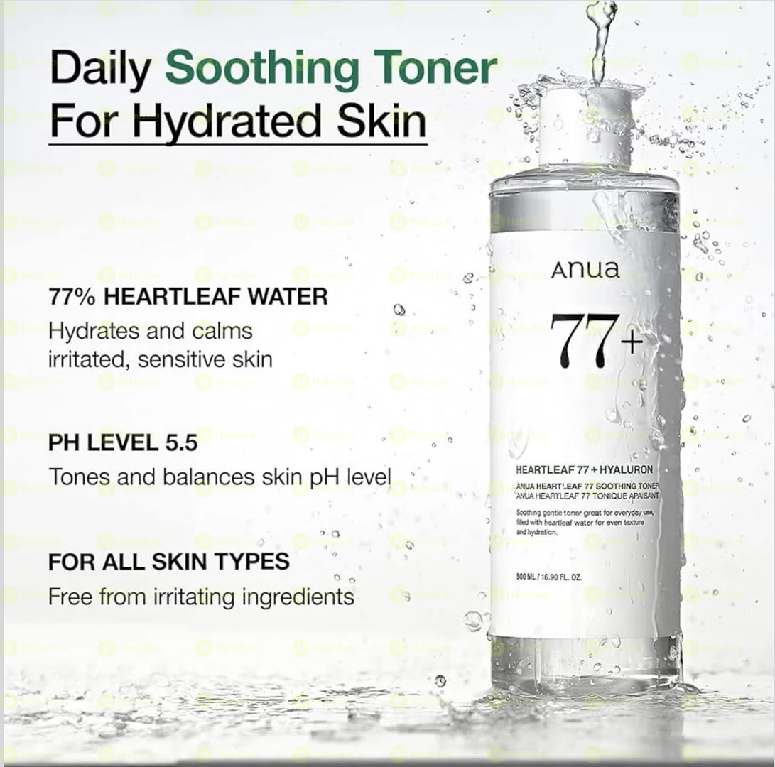 Anua Heartleaf 77 Soothing Toner 500ml