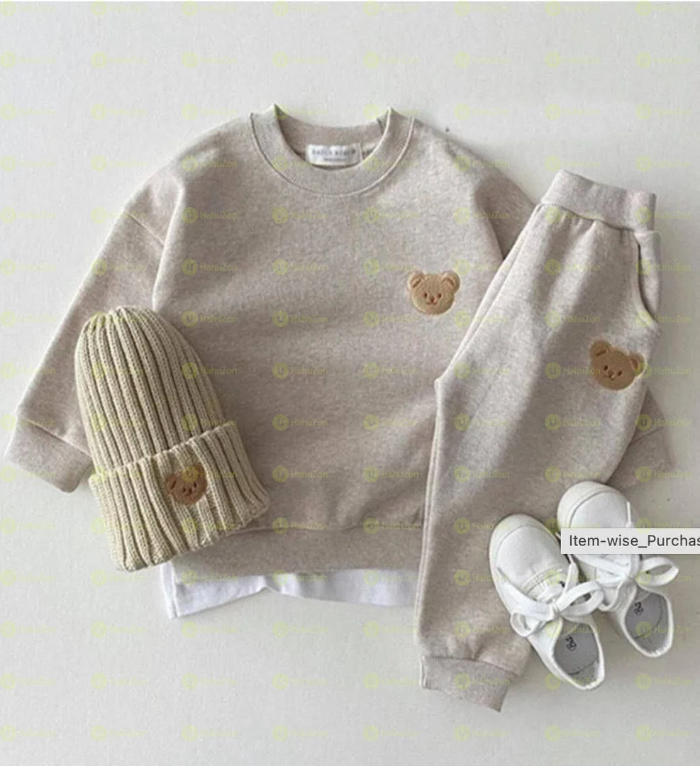 Unisex Soft Warm Sweatshirt and Pant Set