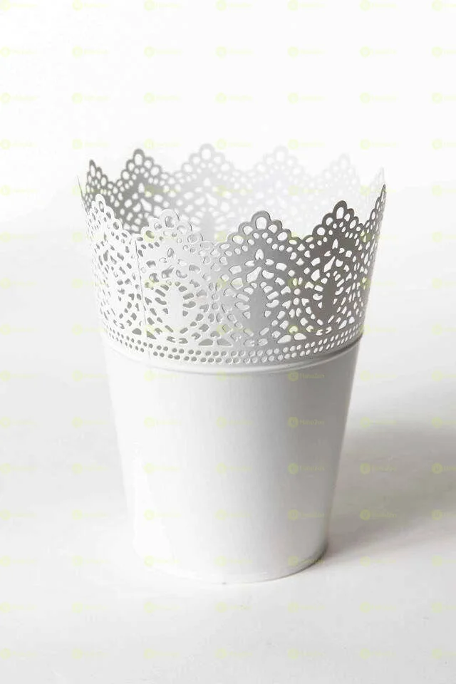 Crown Lace Flower Pot Planter