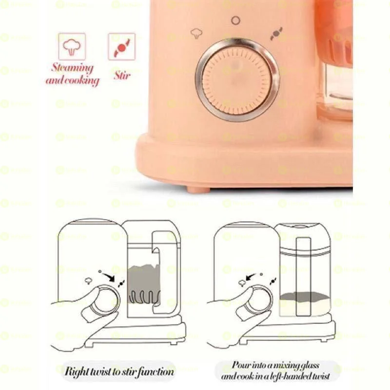 Baby Food Processor with Steamer & Grinder