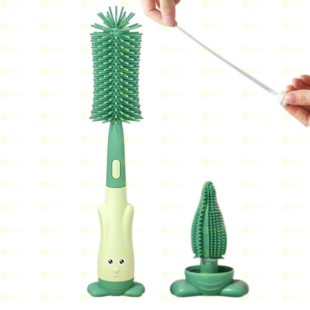 3in1 Silicone Bottle Cleaning Brush