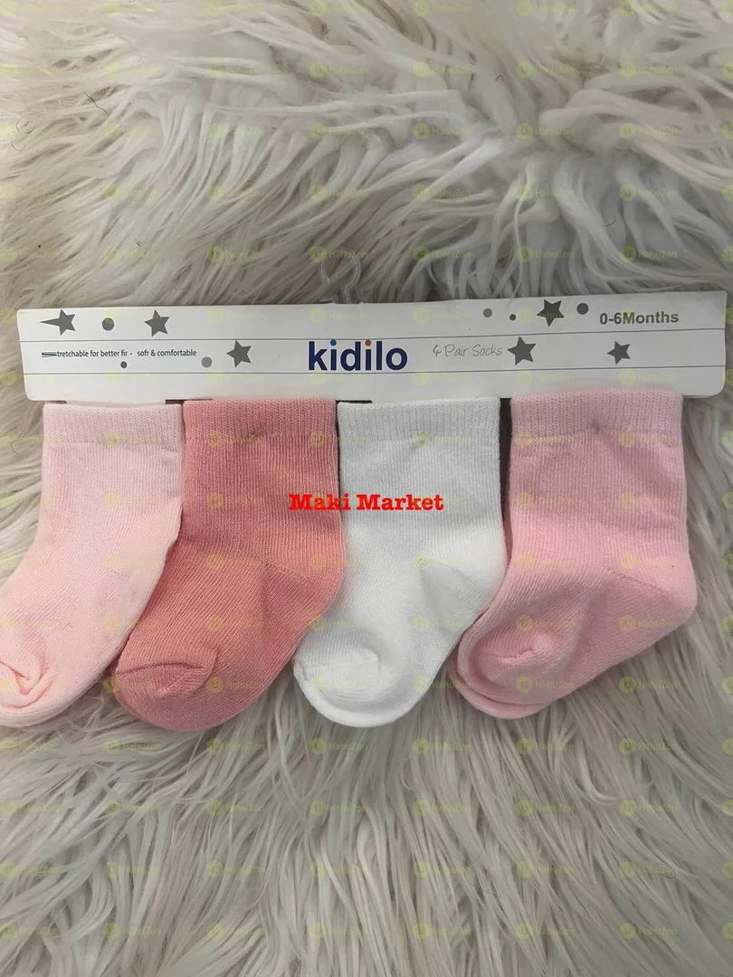 4ፒስ የልጆች ካልሲ