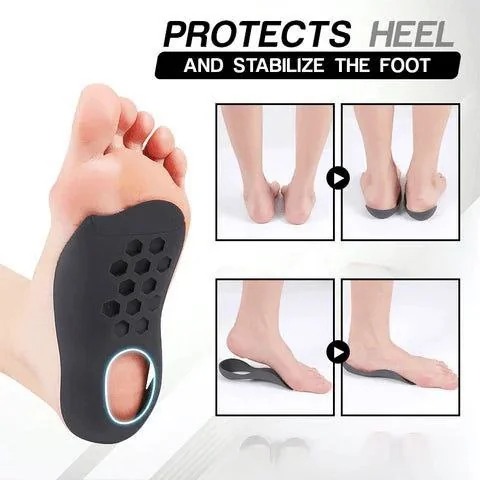 Unisex Flat foot Orthotics TPR Insole