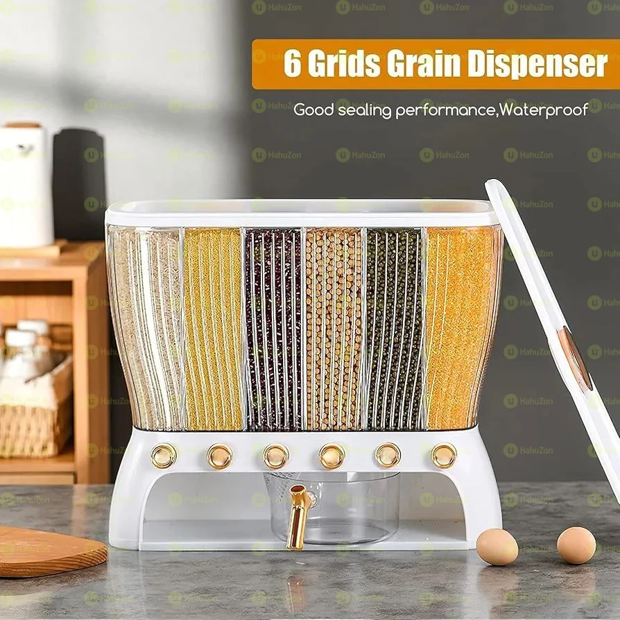 Multiple Dispenser For Cereals Grains and Pulse