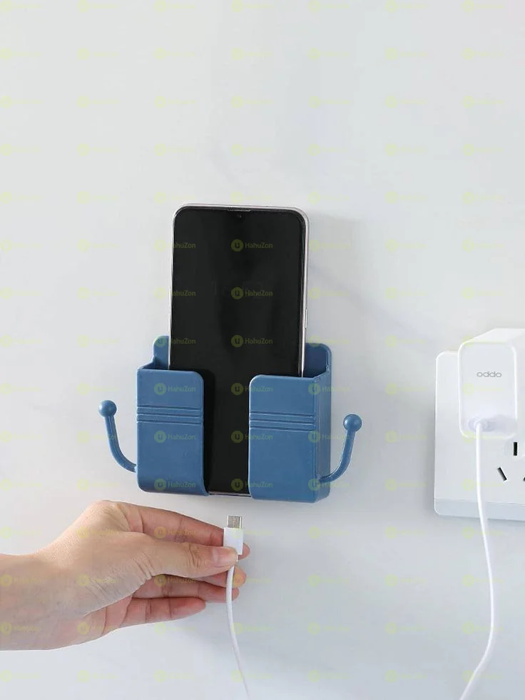 Wall Mounted Phone Holder Charging Stand