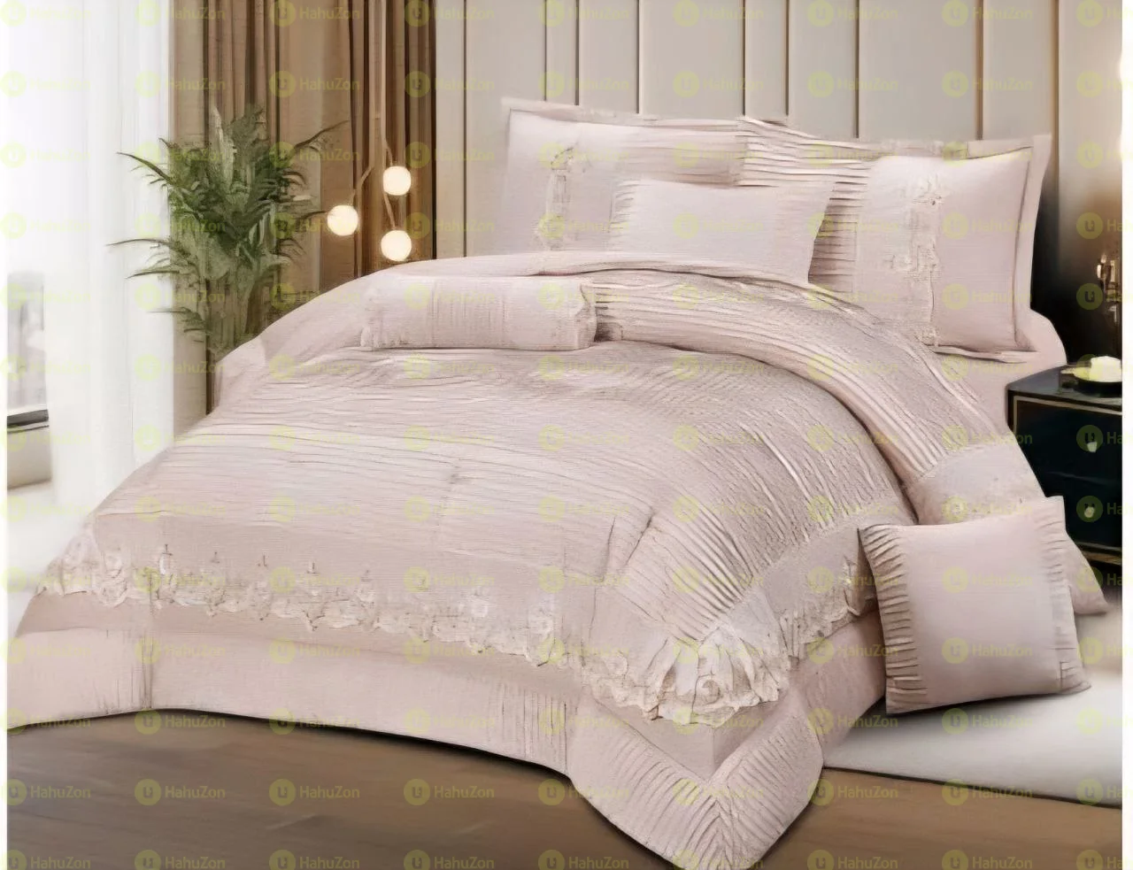 7 Pcs Comforter Set