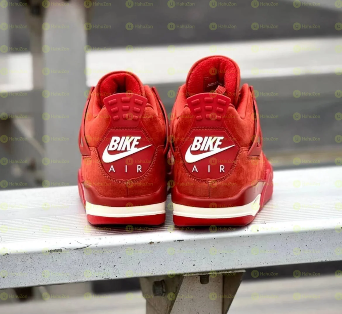 Air #Jordan 4 Retro Red Men's Shoes