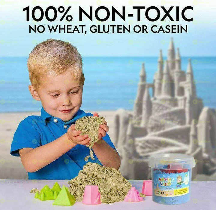 Magic Play Sand with Moulds