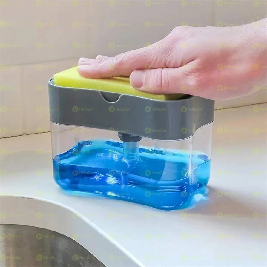 Soap Pump Dispenser with Sponge