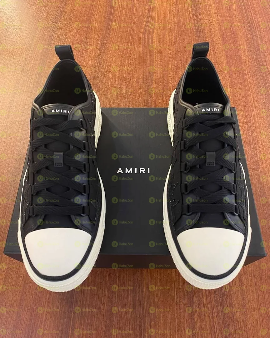 AMIRI Black Stars Court Men's Shoes