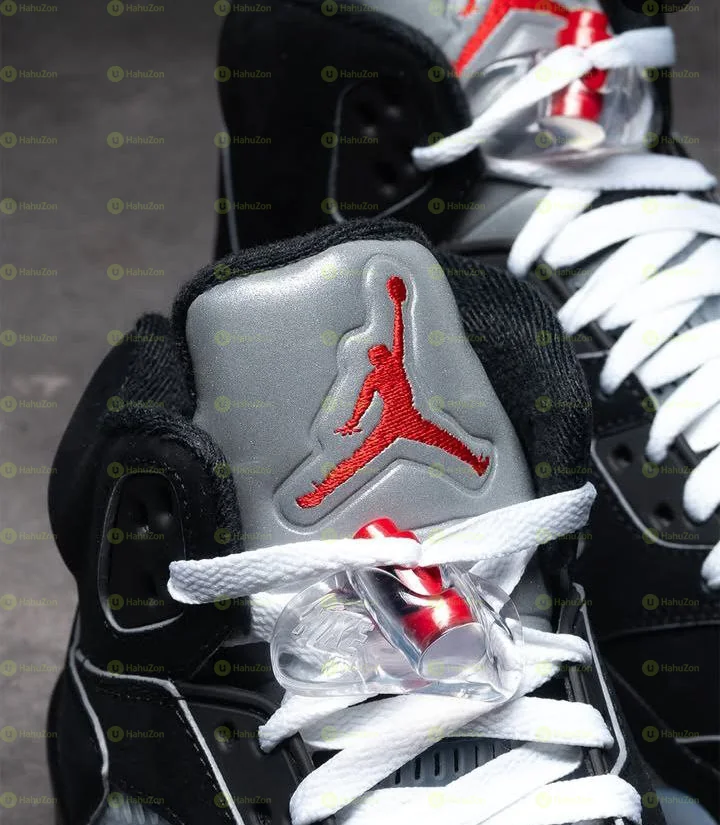 Black Nike Air Jordan 5 Men's Shoes