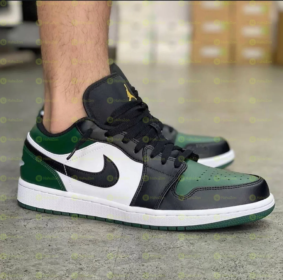 Air Jordan 1 Low 'Green Toe' Size 5Y Men's Shoes