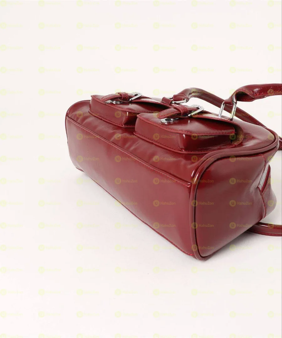 Women's Burgundy Handbag