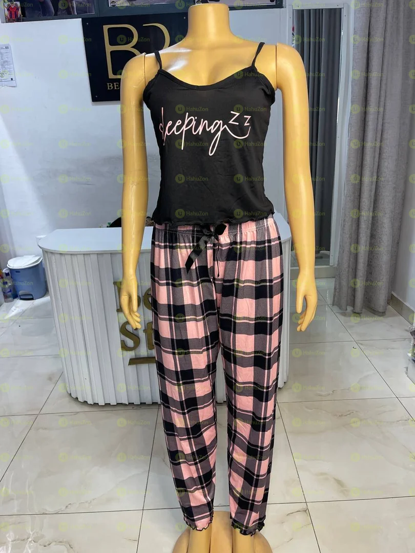 Comfortable Women 3 Pieces Cotton Pyjamas Set