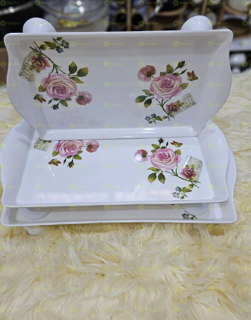 3 ፍሬ እንደ ሰርቪስ እንዲሁም እንደ ረከቦት መጠቀም የሚያስችል ምርጥ እቃ