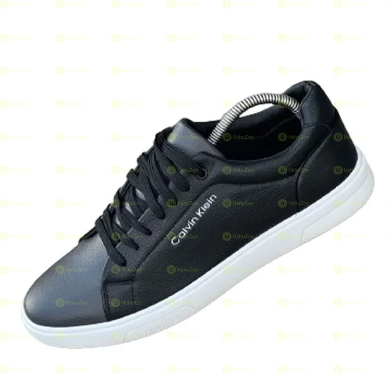 Calvin Klein Leather Sneakers Men's Shoes