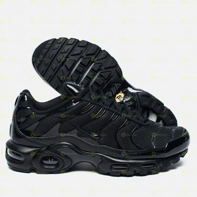Nike Air Max Plus TN Triple Black Low Men's Shoes