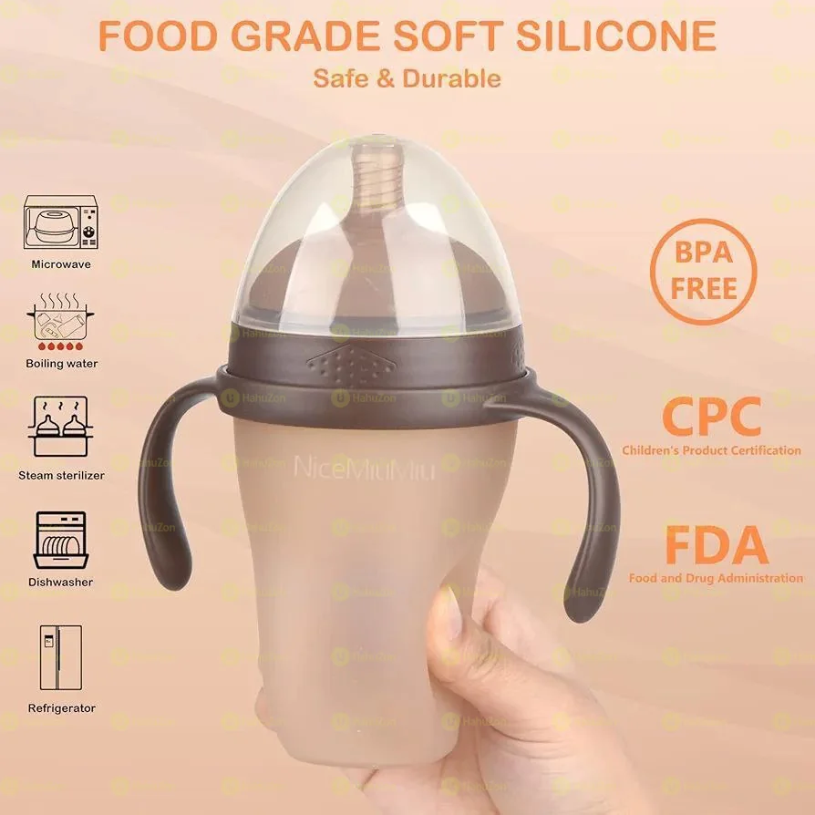 Only Baby Silcon Bottle With Straw