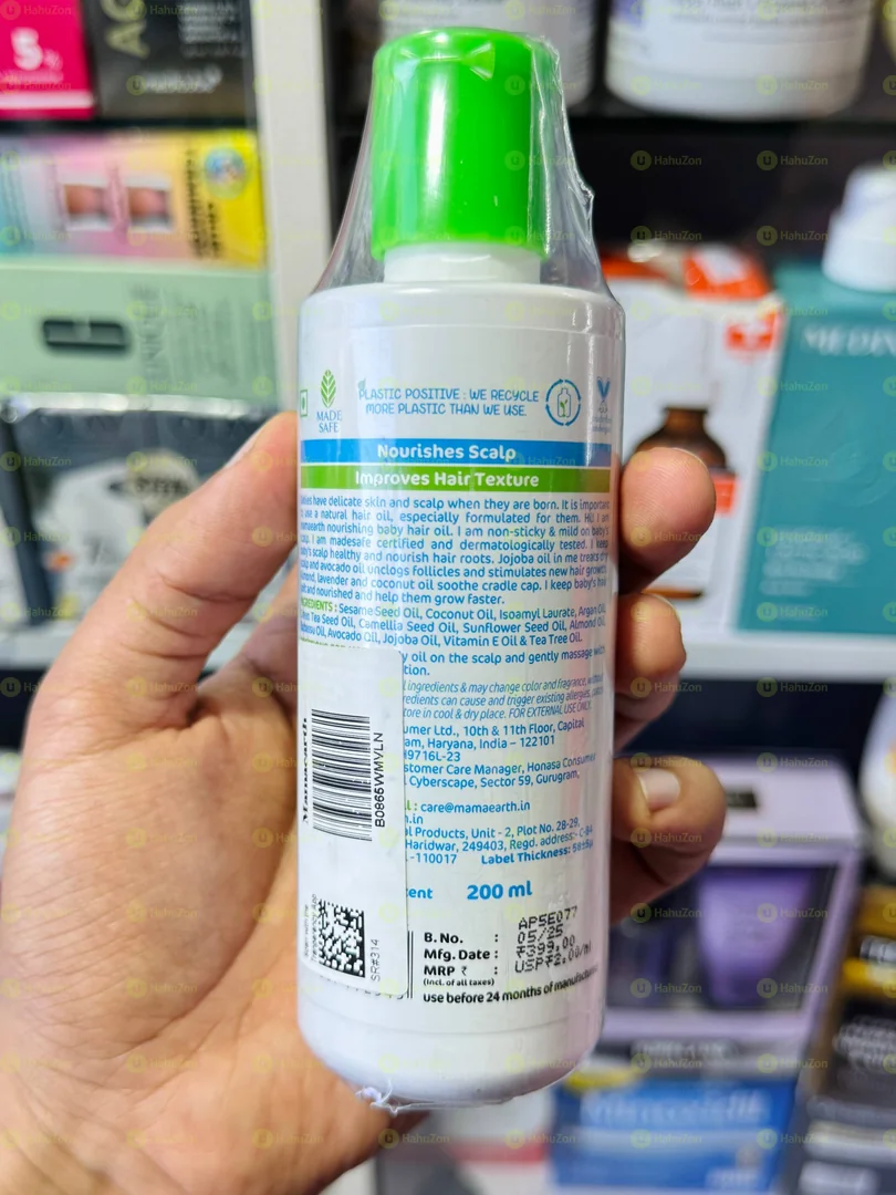 Mamaearth Nourishing Baby Hair Oil