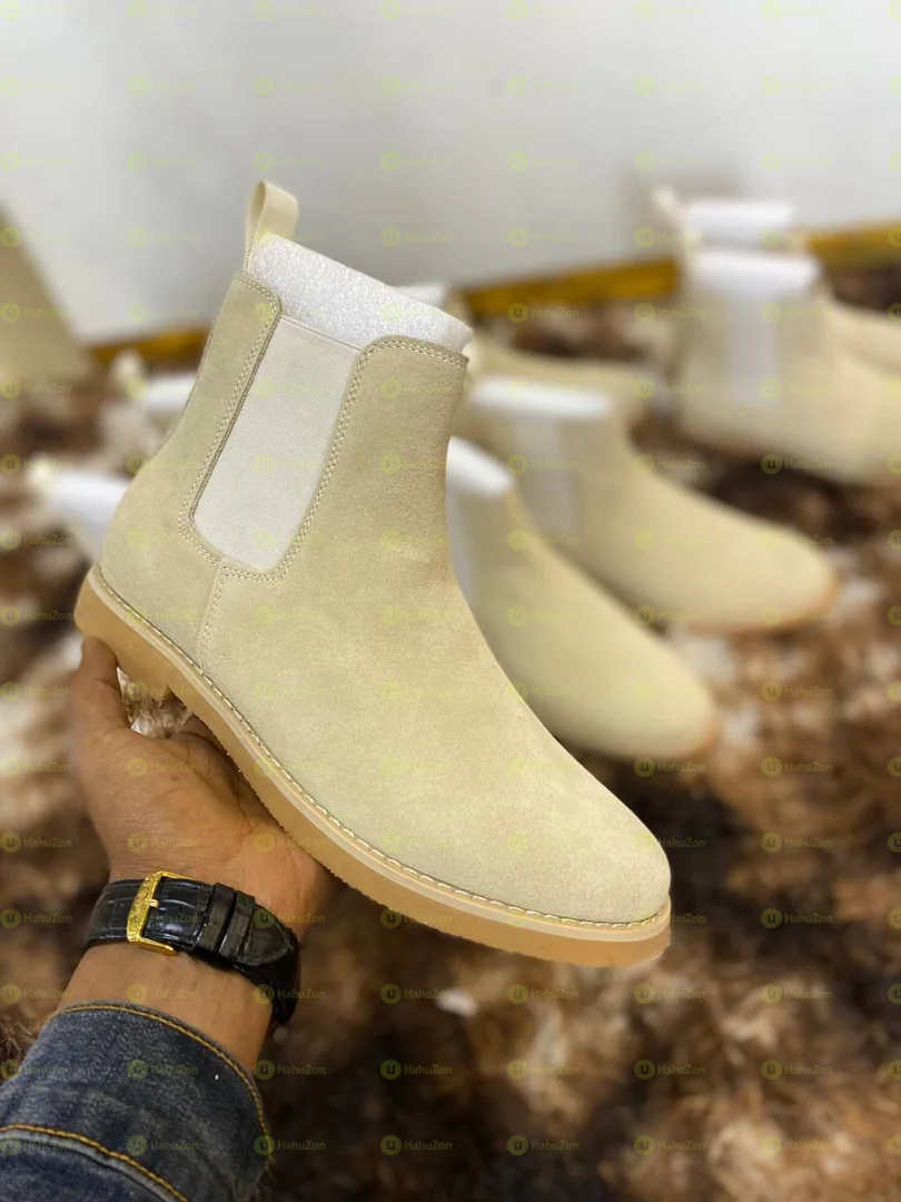 Suede Ankle Men's Boots