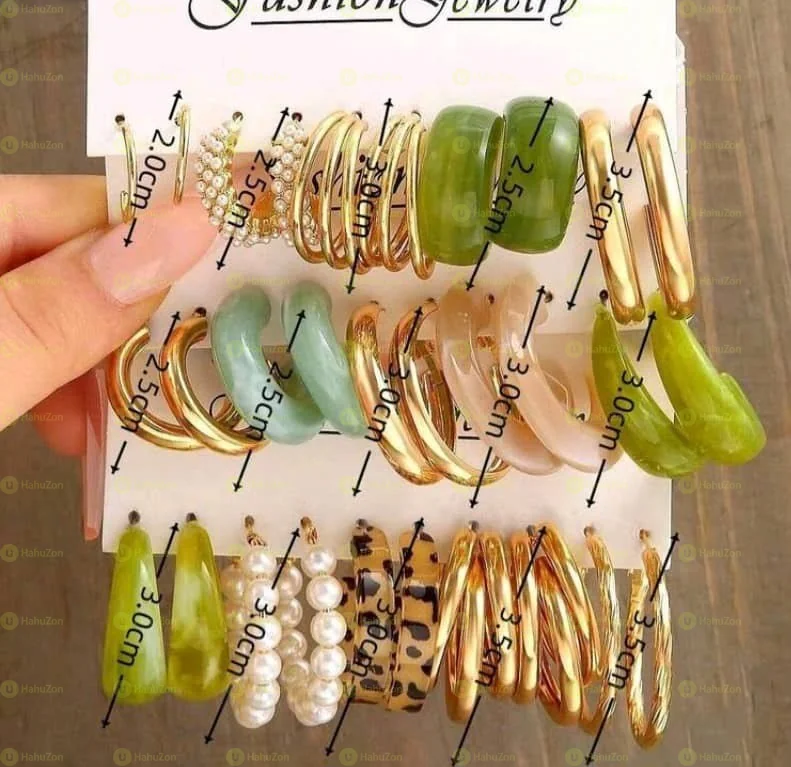 15 Set  Earrings