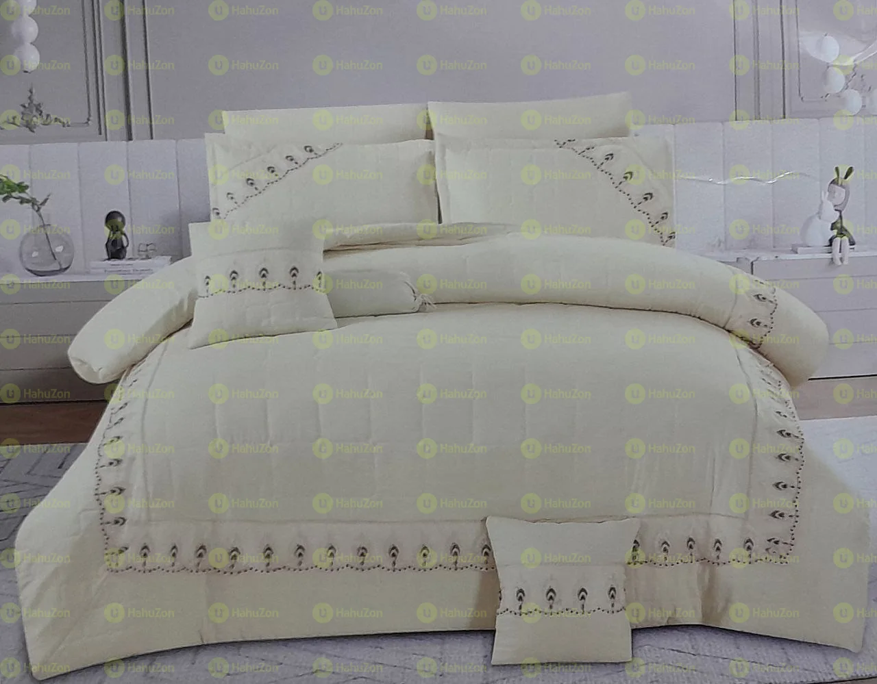 9 Pcs Comforter Set