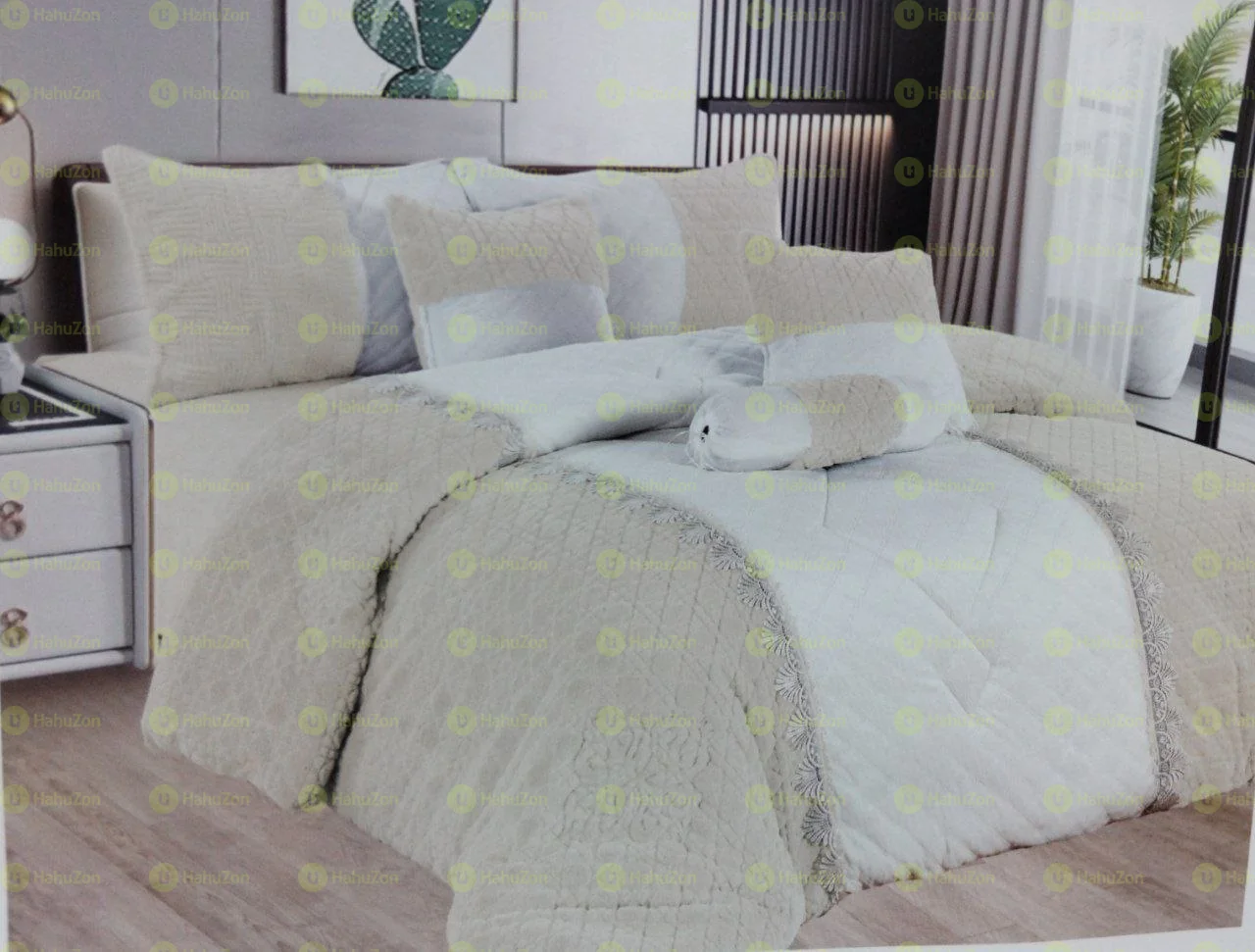 7 Pcs Comforter Set