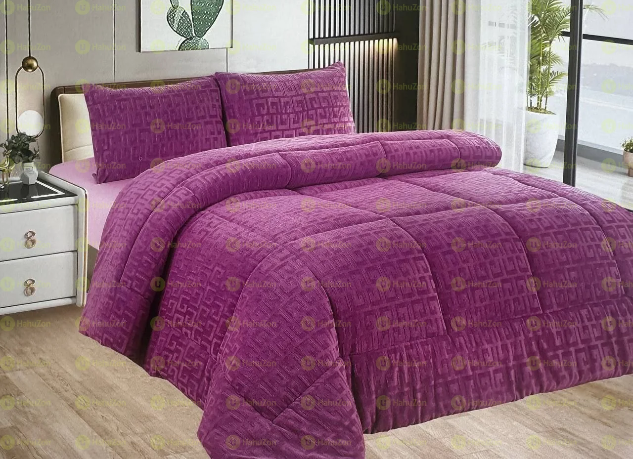 3 Pcs Luxury Comforter Set
