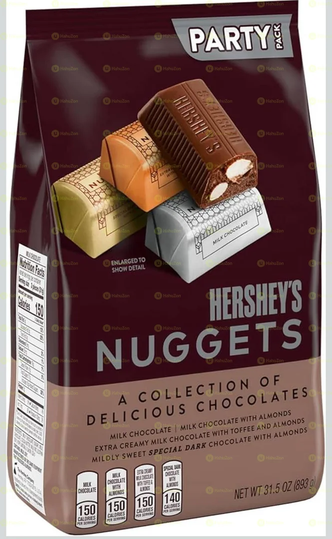 HERSHEY'S NUGGETS Assorted Chocolate Candy Party Bag