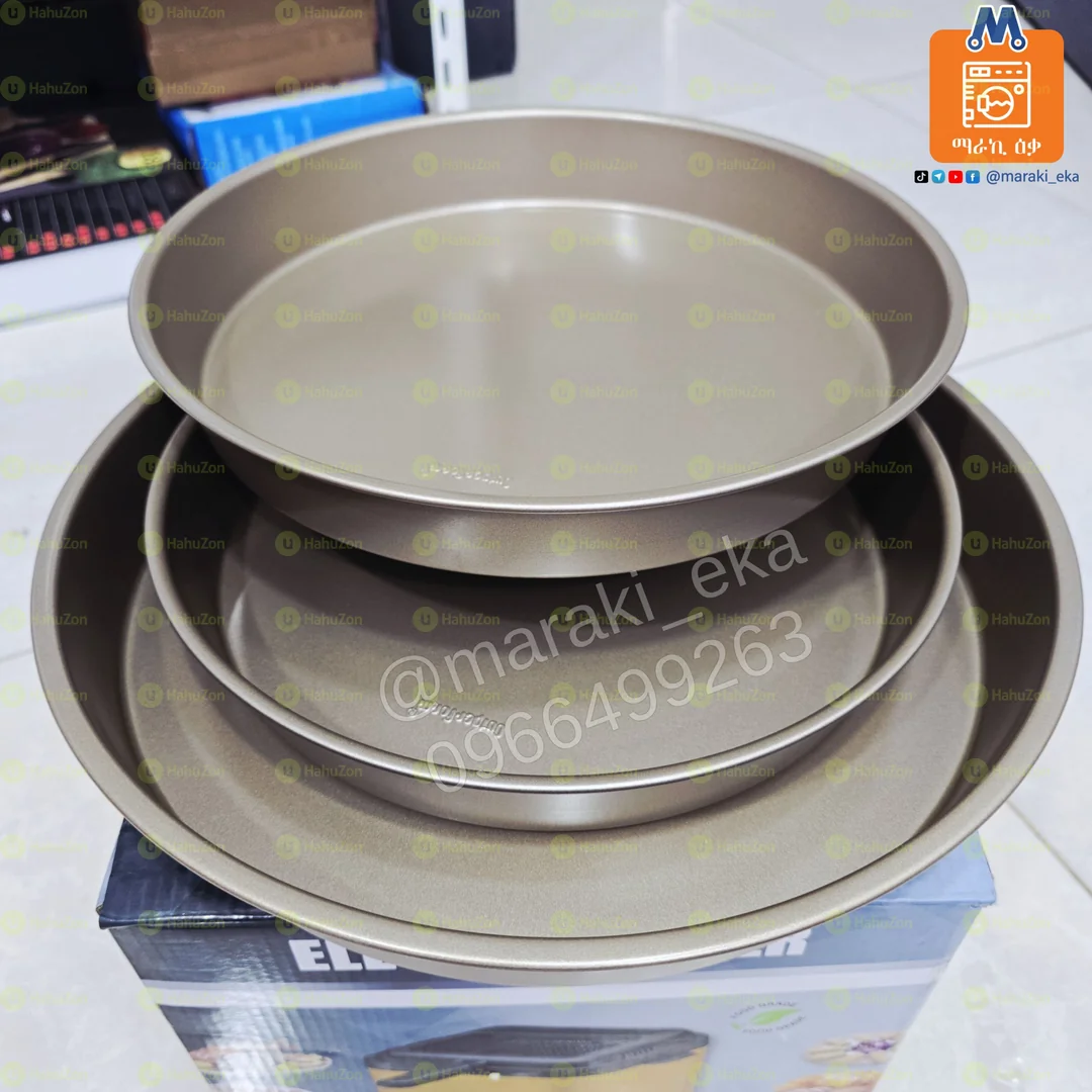 3 Set Carbon Steel None-Stick Oven Tray