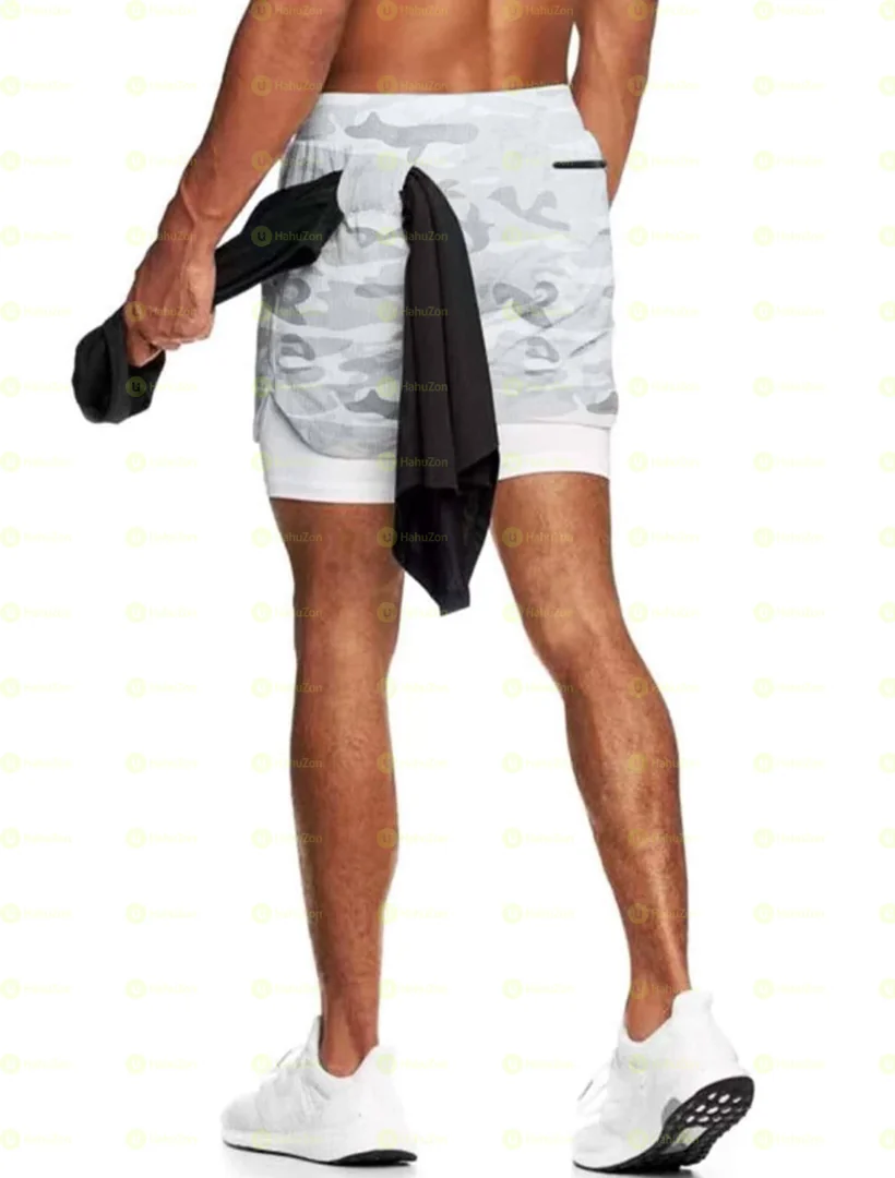 2 in 1 Men Shorts