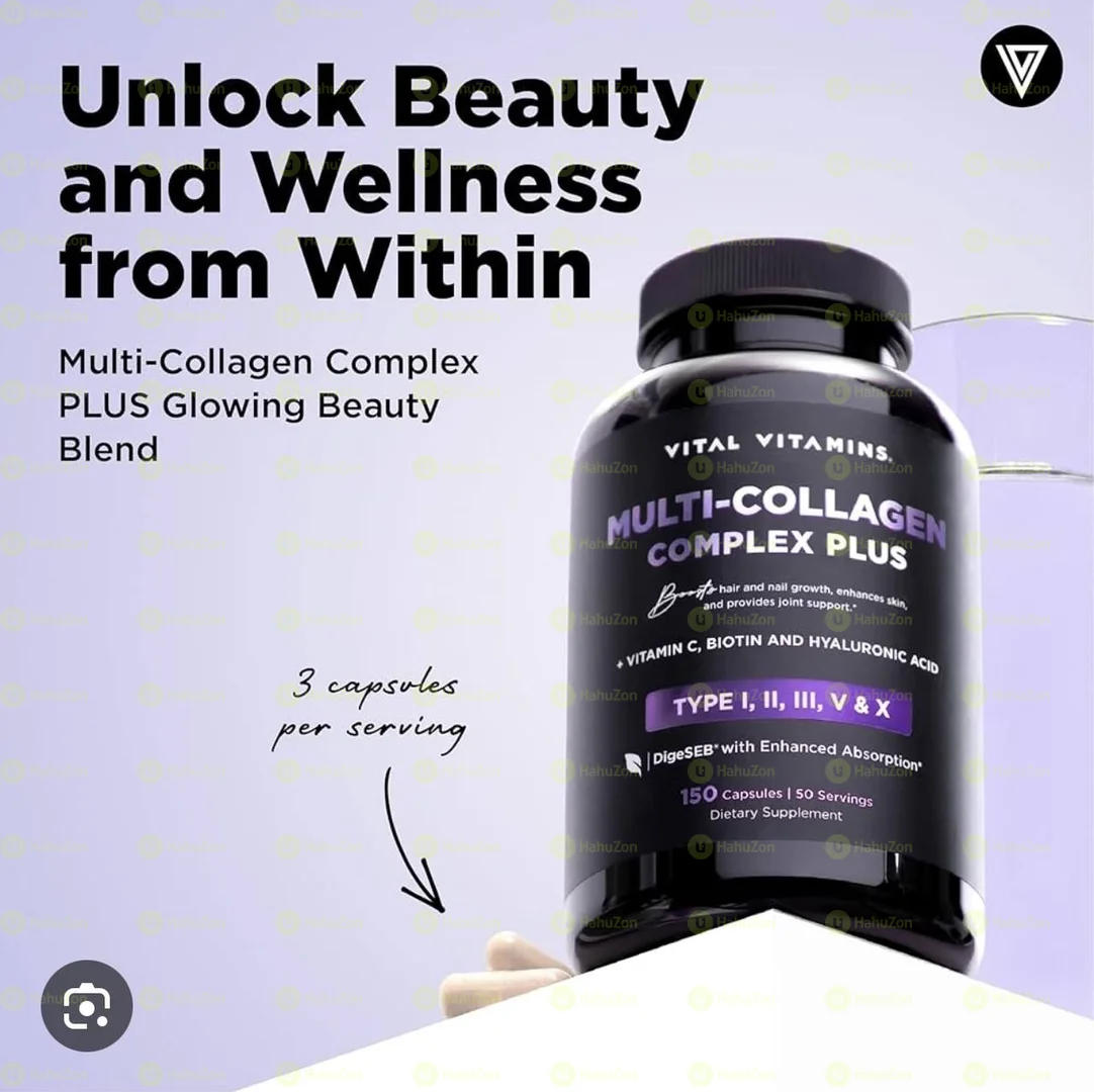 Vital Vitamins Multi Collagen Complex Plus