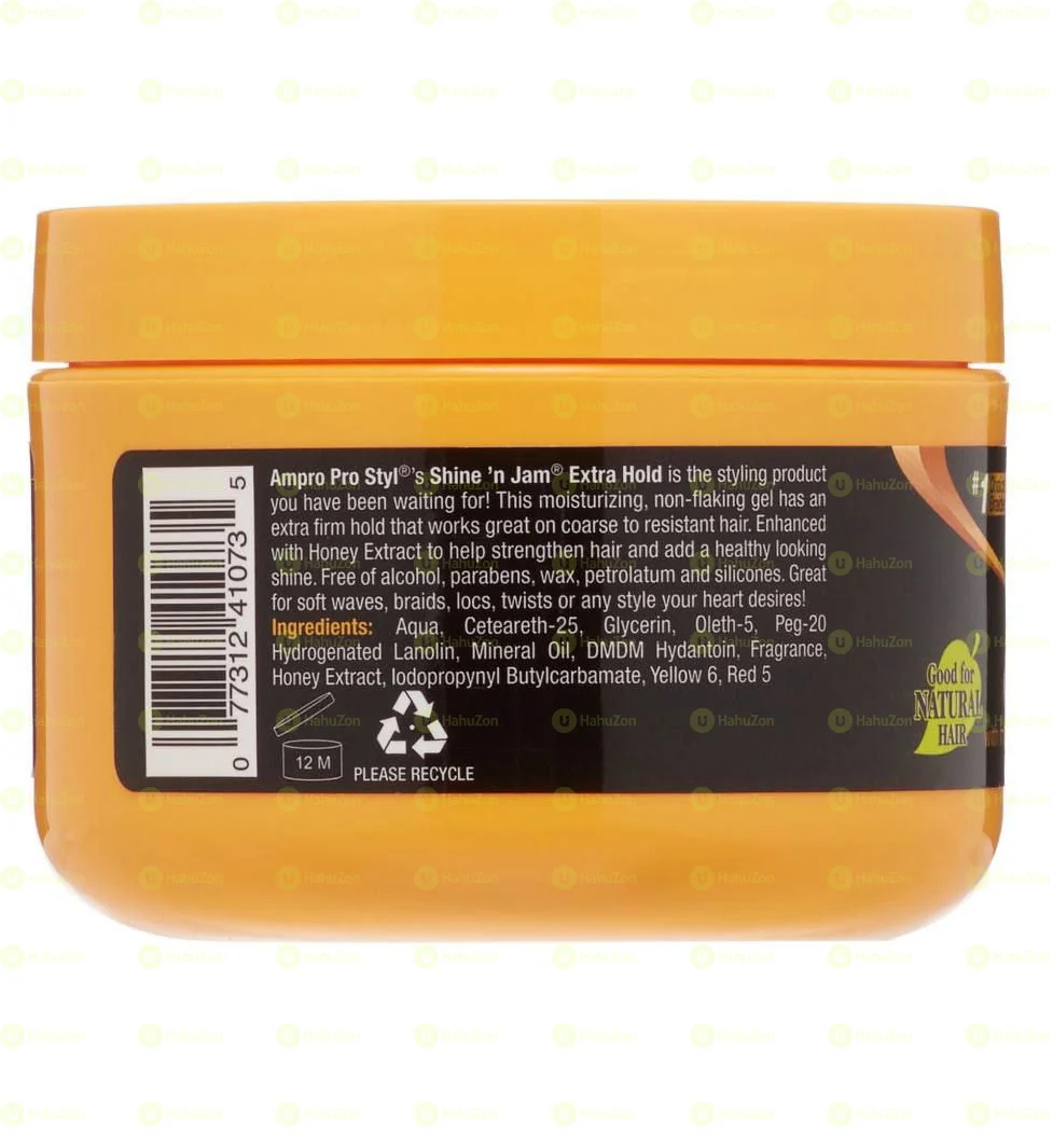 Shine 'n Jam® Extra Hold Conditioning Styling & Braiding Gel,227g