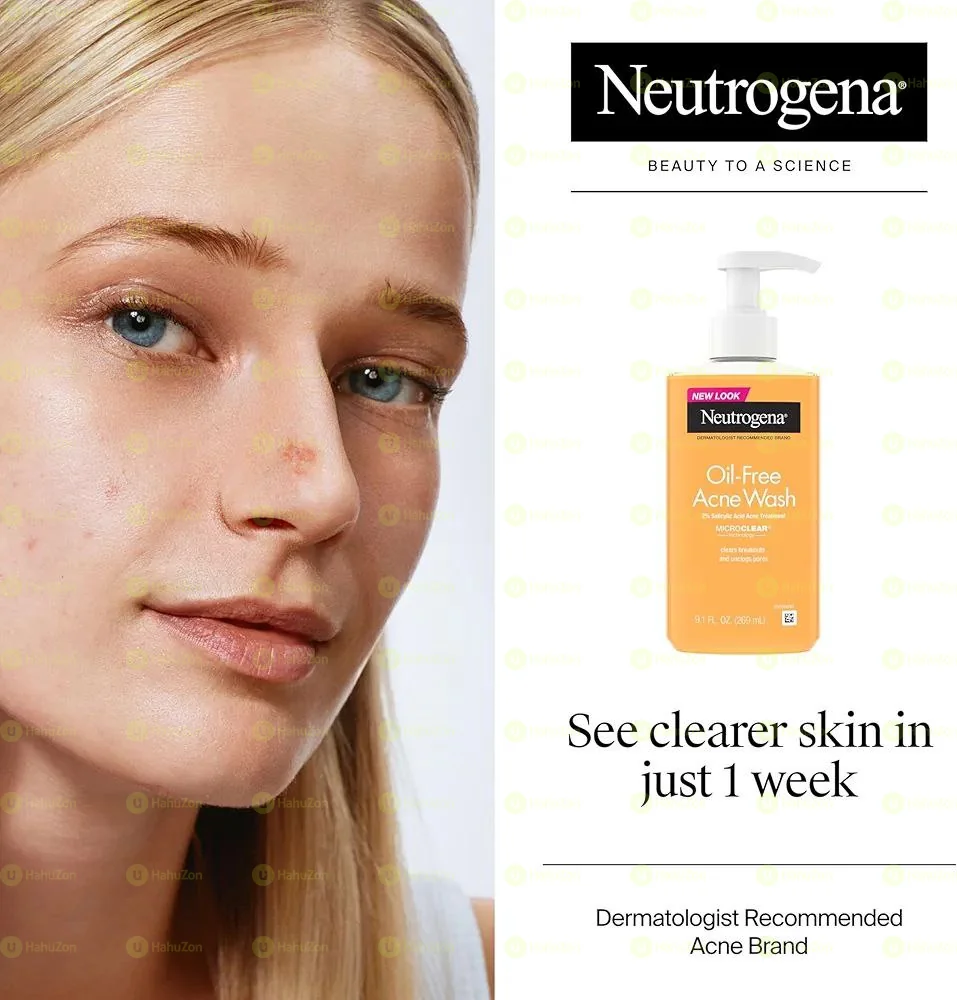 Neutrogena Oil-Free Acne Face Wash With 2% Salicylic Acid  269ml
