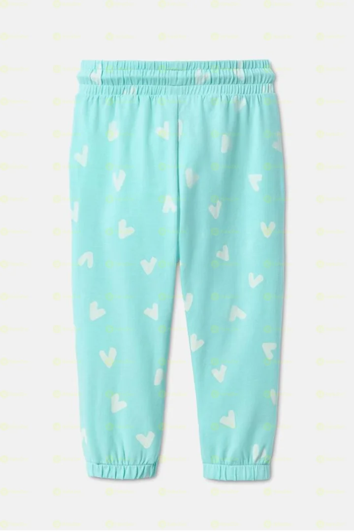 Tchibo Kids Girl Heart Print Pants