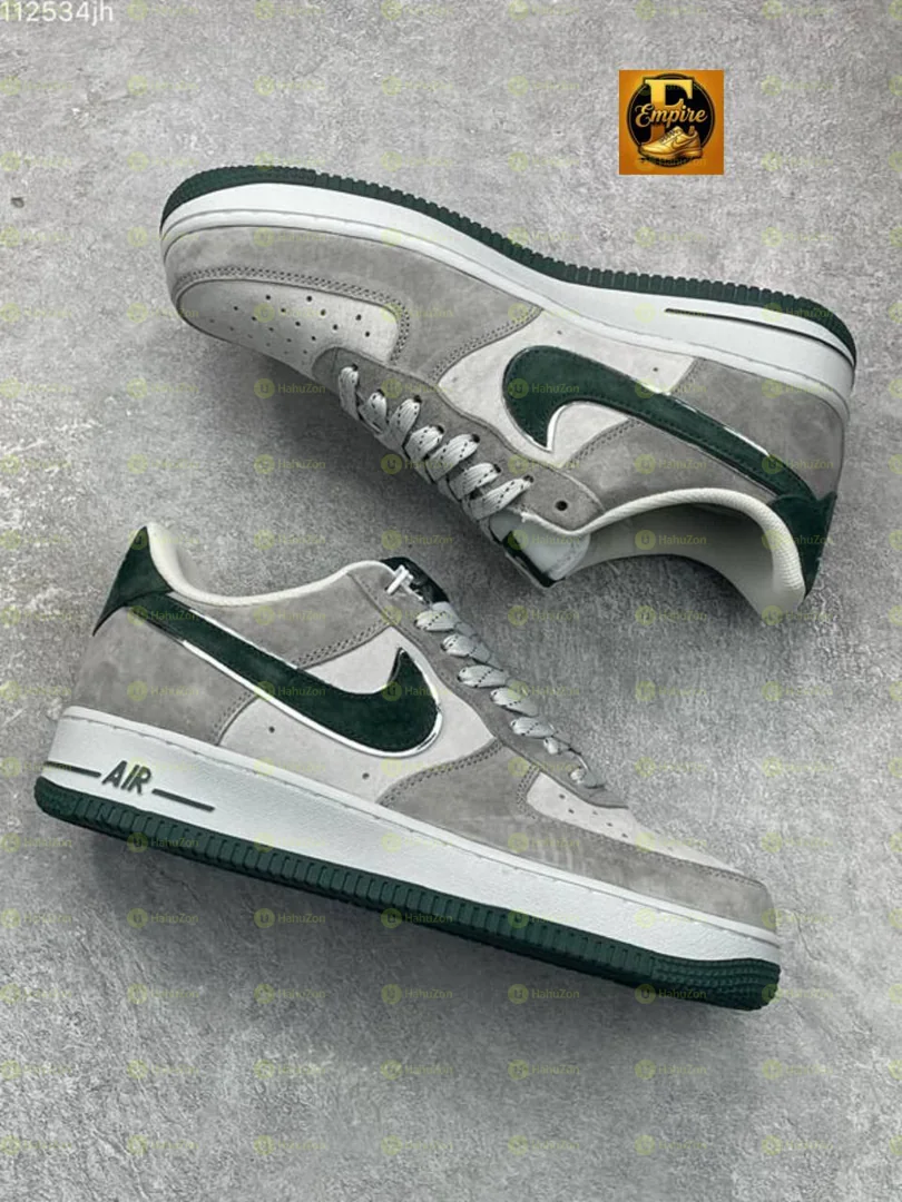 Nike Air Force 1 Low Premium GREY SUEDE Men's Shoes