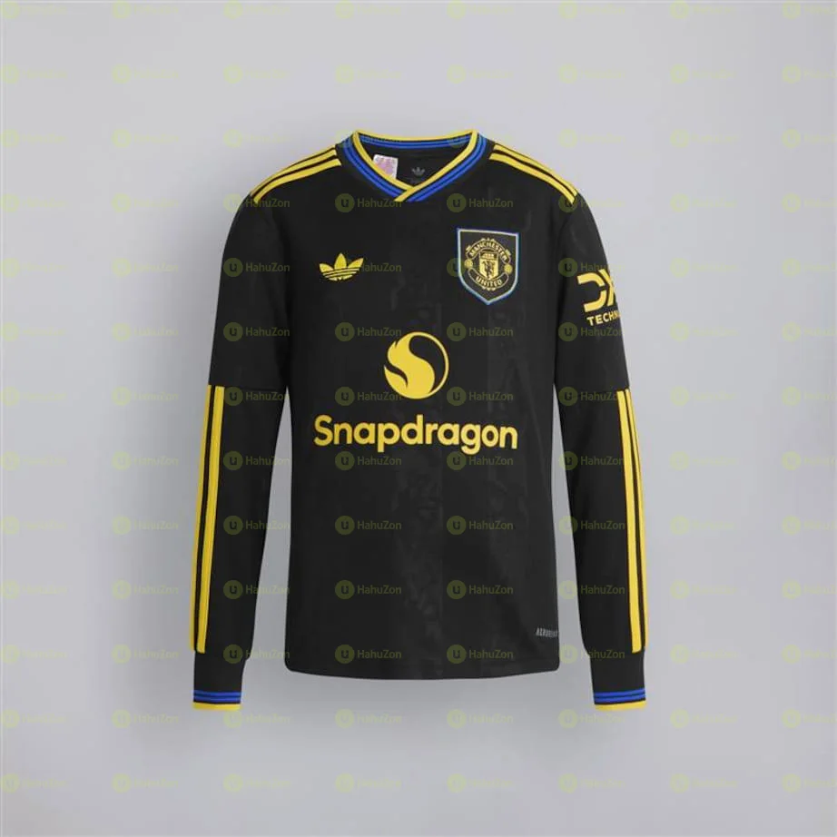 Manchester United 3rd kit Long Sleeve Jersey