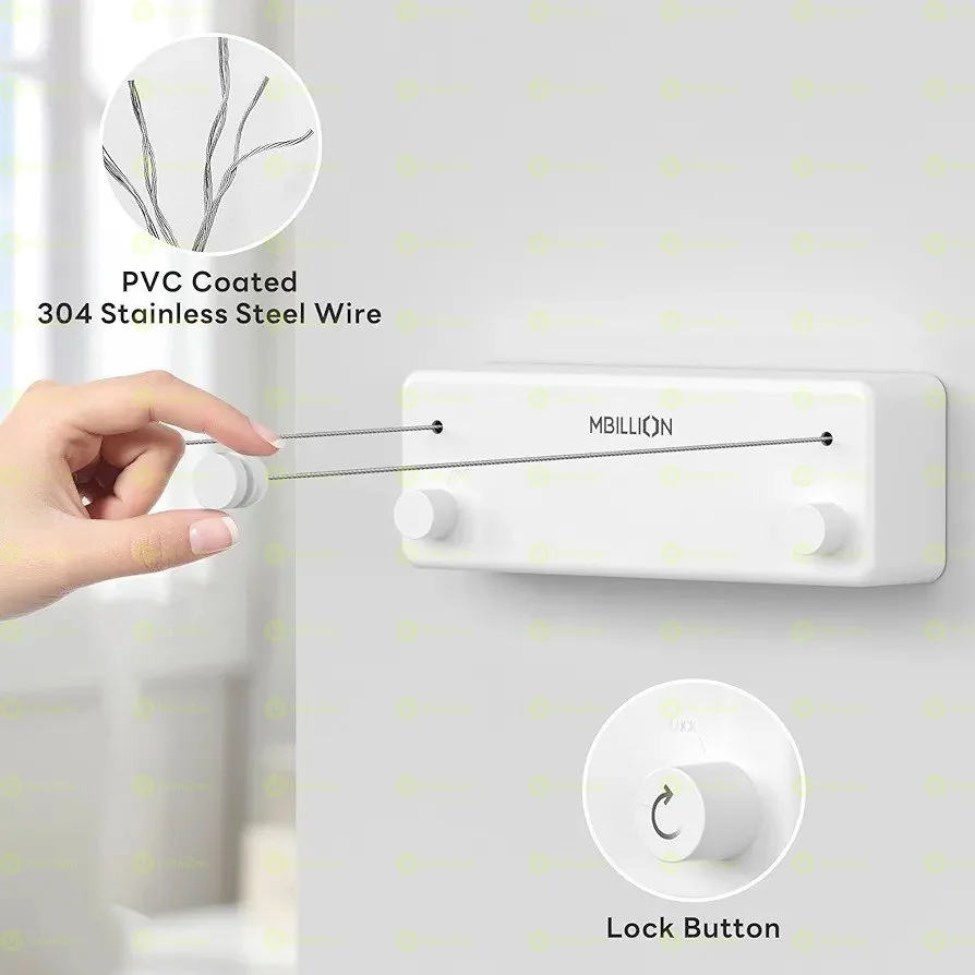 ልብስ በትንሽ ቦታ ማድረቅ የሚያስችል አስደናቂ ማስጫ