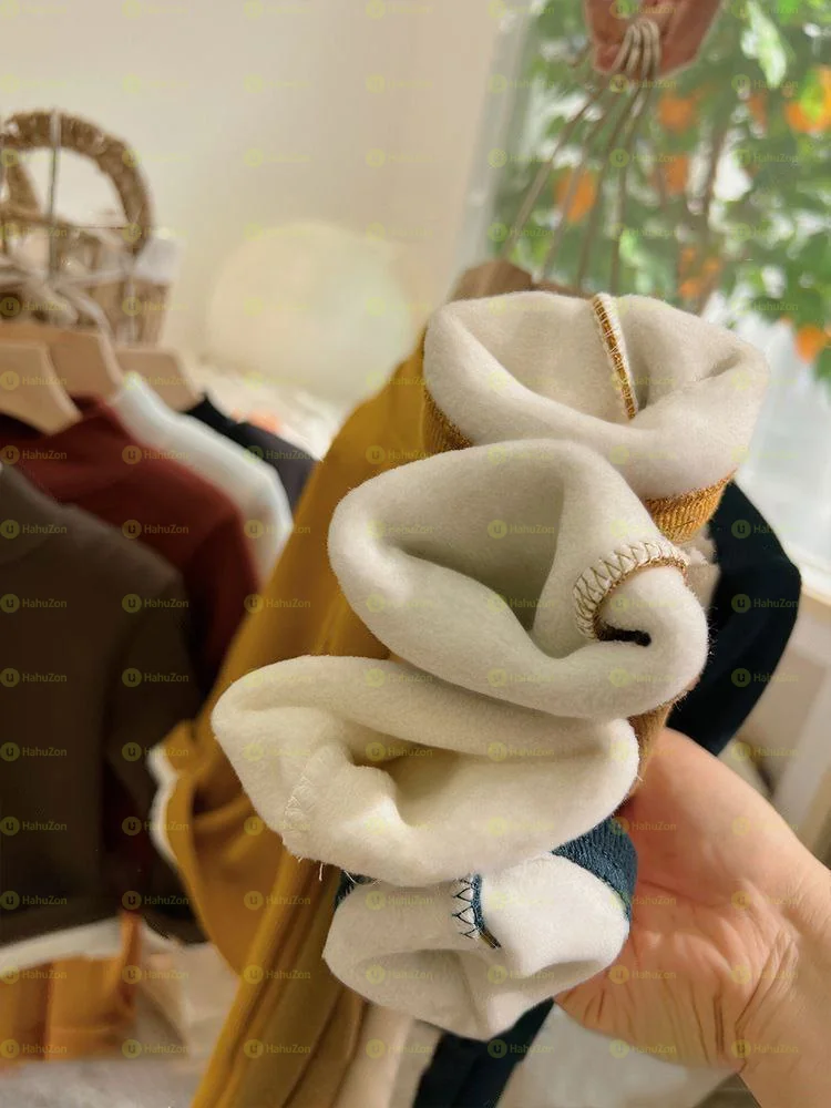 Unisex Velvet Plus Turtleneck Sweater