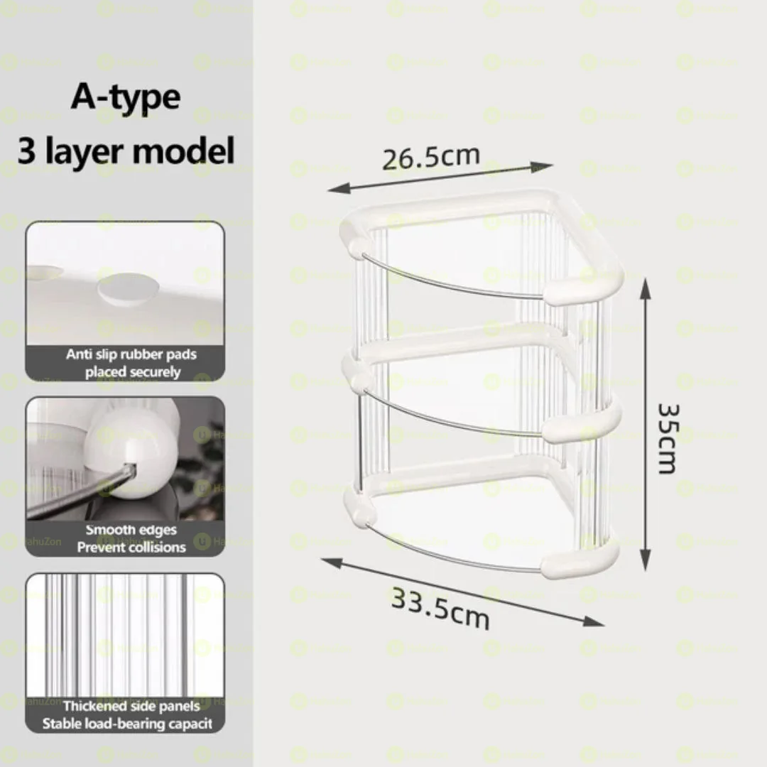 በቀላሉ የሚገጣጠም የኮስሞቲክስ ማስቀመጫ