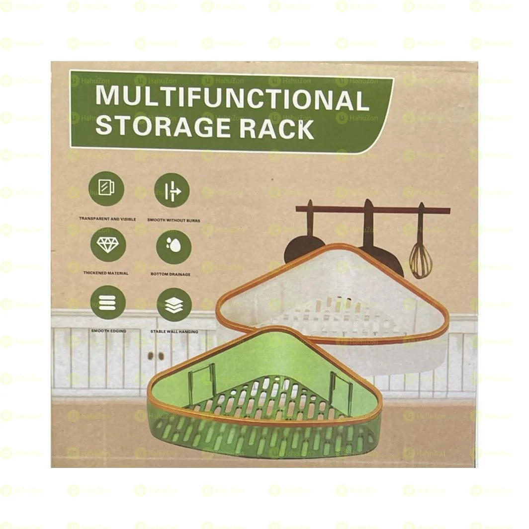 Single Adhesive Corner Storage Rack