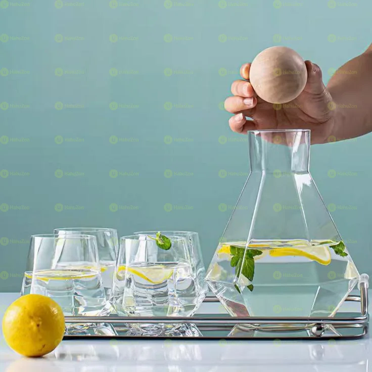 7pcs Glass Water Set