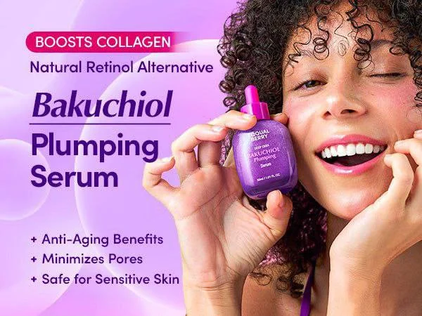 Eqqual Berry Bakuchiol Plumping Face Serum