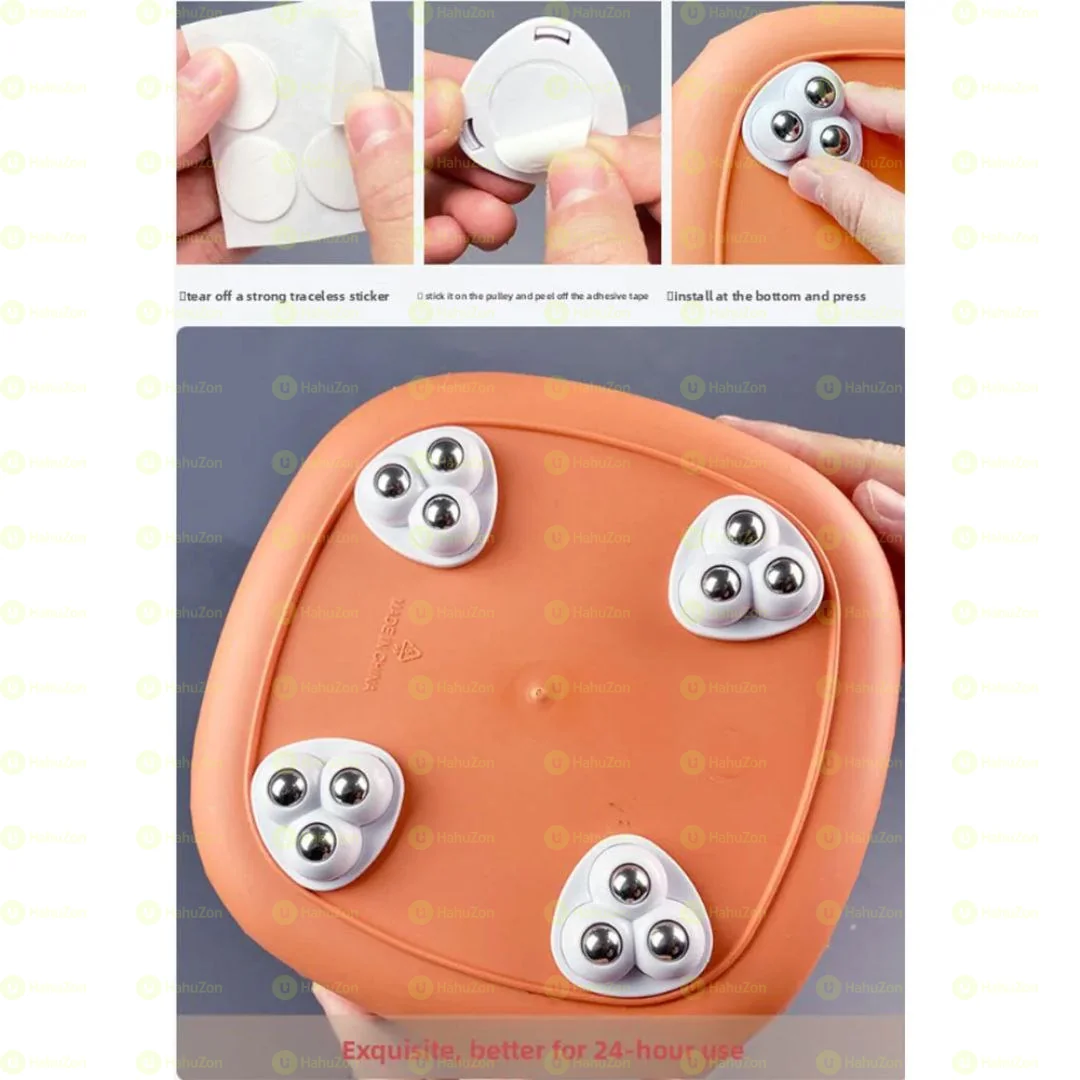 ከማይዝግ የብረት ብይ የተሰራ የፈርኒቸር ማንቀሳቀሻ ጎማዎች