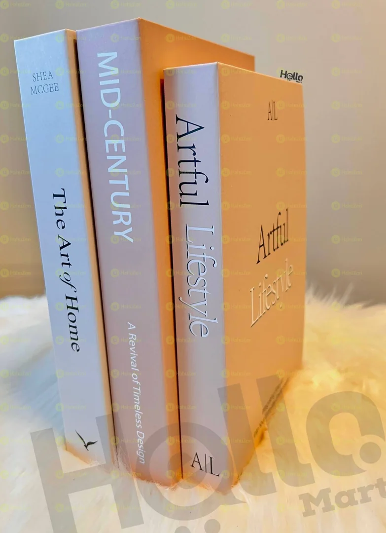 3 Pcs Decorations Book