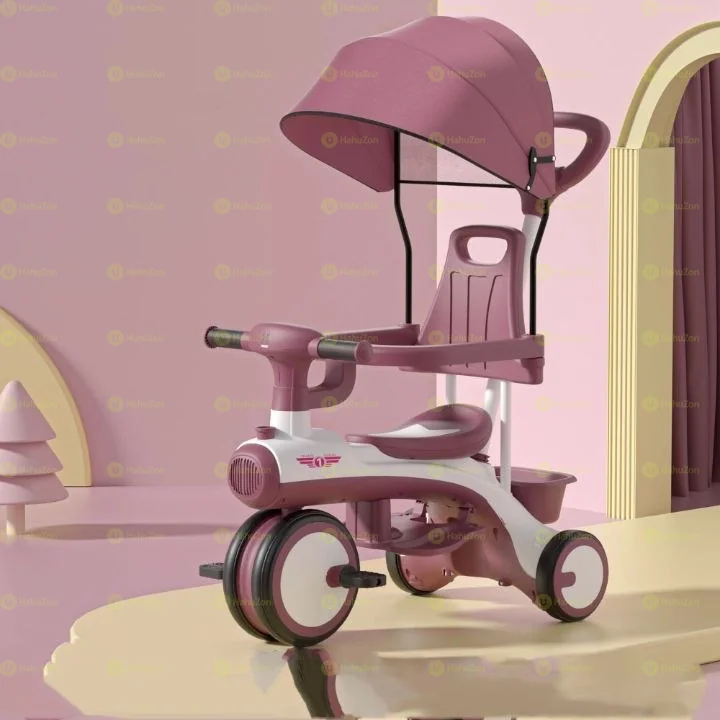 Baby Musical Tricycle with Parent Handle